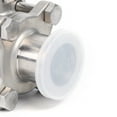 thumbnail image 5 of KF25 Vacuum Ball Valve 304 Stainless Steel Manual Flange Fitting Quick Clamp, 5 of 8