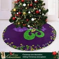thumbnail image 6 of GZHJMY Mardi Gras Christmas Tree Skirt, Tree Skirt for Holiday Party Home Christmas Day Ornaments, 47.2", 6 of 6