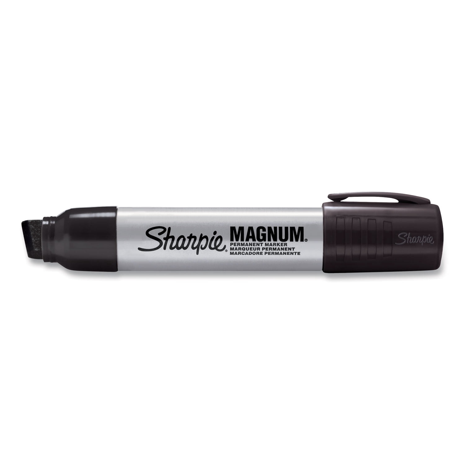 Magnum Permanent Marker, Broad Chisel Tip, Black | Bundle of 5 Each
