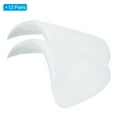 thumbnail image 3 of 12 Pairs Shoulder Pads, Costume Shoulder Pads Sponge Pads for Women Clothing Men Blazer Suit, White,M, 3 of 6