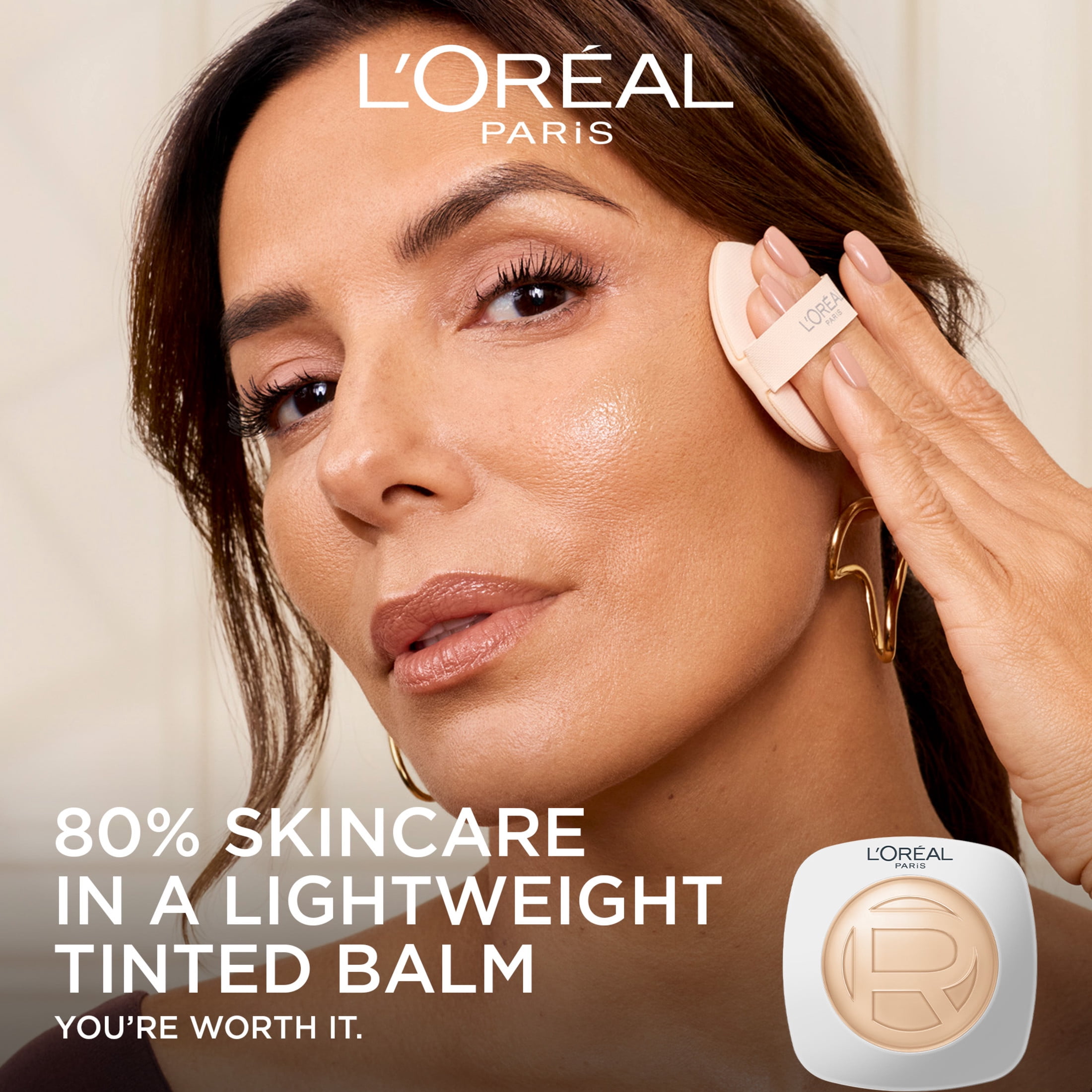 L'Oreal Paris True Match Hyaluron Tinted Balm Cream Foundation, Light Medium