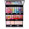 thumbnail image 2 of SHANY Classy & Sassy All-in-One Makeup Kit Makeup Set with Cosmetics Mirror, Makeup Applicators, 24 Eye Shadows Colors, 18 Lipstick Lip Glosses, 2 Blushes, and 1 Bronzer - Premium Giftable Packaging, 2 of 5