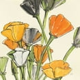 thumbnail image 2 of Paschke, Chris 15x15 White Modern Wood Framed Museum Art Print Titled - Wild Bouquet II, 2 of 4