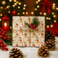 thumbnail image 4 of Poodle Christmas Wrapping Paper Rolls, Poodle Holiday Gift Wrapping Paper Merry Christmas, 4 of 7