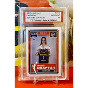 Caitlin Clark 2024 Panini Instant #DN-1 WNBA Draft Night Rookie Card TCT Graded Gem Mint 10