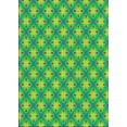 thumbnail image 1 of Ahgly Company Machine Washable Indoor Rectangle Transitional Emerald Green Area Rugs, 4' x 6', 1 of 7