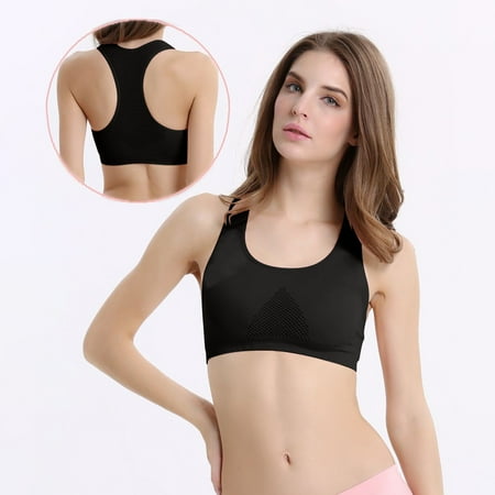 Xunlbb Wireless Bras for Women Women Seamless Sports Bra Wirefree Yoga Bra With Removable Pads on Clearance S-3XL