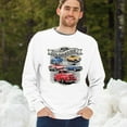 thumbnail image 4 of Ford Still Plays with Trucks Sweatshirt American Classic F100 F150 Pickup Built Tough Vintage Offroad 4x4 Crewneck, 4 of 7