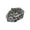 Black/Leopard, variant on ChicHeadwear Leopard Cheetah Animal Print French Beret - Brown/Leopard
