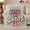 Kiss the Chaos, variant on Kiss The Chaos Comic Art Flannel Blanket with mint background, pink hearts, starbursts, lip graphic, bold sofa accent for bedroom Home Decor, playful Gift for trend lovers