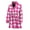500, variant on Hot Red Buffalo Plaid Women Bathrobe One Size Univeral Fits, Checkered Caro Plaid Tartan Fashion Lightweight Plush Fleece Long Robe For Women