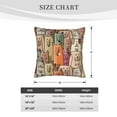 thumbnail image 4 of Bingfone Funny Dogs Family Linen Throw Pillow Covers Cushion Case Pocket Button Vintage Farmhouse Pillowcase For Sofa Couch Bed 16"X16", 4 of 9