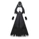 thumbnail image 1 of Disfraz de personalizada mala, vestido de  negra, collar de guantes altos Negro M jinwen  disfraz de monja mujer, 1 of 8