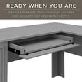 thumbnail image 3 of Bush Furniture Fairview L Shaped Desk with Drawers and Storage Cabinet, 60W, Cape Cod Gray, 3 of 5