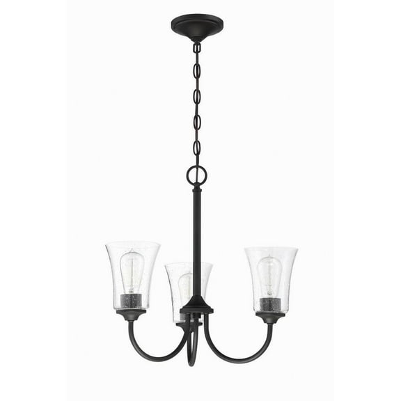 Three Light Chandelier in Traditional Style 20 inches Wide By 18.5 inches High Bailey Street Home 139-Bel-3827709