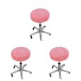 thumbnail image 3 of Bewildely Elegante Taburete de Bar Funda de Cojín para Asiento de Silla 04 Rosa 40cm Type1 NO1, 3 of 5