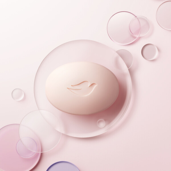 Dove Beauty Bar Womens Bath Soap Pink Rosa Cleans & Moisturizes for Soft, Smooth Skin, 3.75 oz 8 Bars