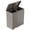 76 Gallon, variant on Outdoor Trash Can with Lid, Outdoor Trash Bin & Pull-Out Liquid Drawer, Dual Lid Closure Design, Waterproof Resin Garbage Can Container for Patio, Backyard, Deck (Grey, 76 Gallon)