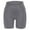Gray, variant on Summercome Micro-Vibration Massage Module Ice Silk lon Fiber Repair Shaping Shorts, Ionic Shapewear, Black, Size LL