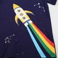 thumbnail image 4 of Birdeem Baby Boys Round Neck Short Sleeve Fashion Luminous Printed T-Shirt, 4 of 10