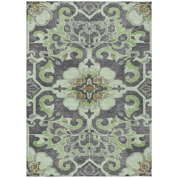 Dalyn Rugs Machine Washable Indoor/Outdoor Chantille Aloe 10' x 14' Rug