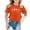 Orange, variant on Kids' Neon Graphic T-Shirt, 3D Game Print, Short Sleeve, Summer Cool Tops for 8-12 Years