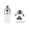 thumbnail image 4 of Bartender Cocktail Shaker Set with Wood Stand Stainless Steel Strainer Jigger Muddler Spoon Bartender Kit, 4 of 8