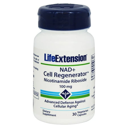 Life Extension - NAD+ Cell Regenerator Nicotinamide Riboside 100 mg. - 30 Vegetarian