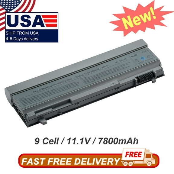 9 Cell Battery For DELL Latitude E6400 E6500 E6410 E6510 PT434 PT437 KY265 W1193