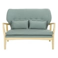 thumbnail image 2 of SAFAVIEH Ellaria Loveseat Blue, 2 of 7