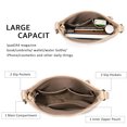thumbnail image 5 of KL928 Crossbody Bags for Women Shoulder Bag Multi Pocket Soft PU Washed Leather Purse, 5 of 5