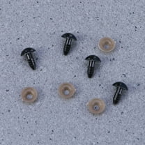 FESTFENDS Eyes for Plush Plastic Assorted Color for Craft Projects 100Pcs 12mm