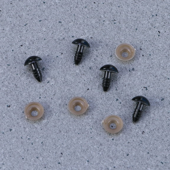 FESTFENDS Eyes for Plush Plastic Assorted Color for Craft Projects 100Pcs 12mm