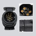 thumbnail image 3 of 13 To 7 Pin Trailer Connector 12V Towbar Towing Plug Adapter Durable Waterproof RV Plugs, 3 of 8