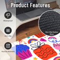 thumbnail image 2 of XMXT Non-Slip Gaming Mouse Pad, Colorful Birthday Cakes Mousepad Computer Keyboard Mats Desk Pads Office Decor Accessories, 15.8"x29.5", 2 of 8