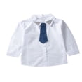 thumbnail image 4 of POINTERTECK Gilet Smoking + Cravate + T-Shirt + Pantalon Garçon Formel Porter 1-7 Ans, 4 of 6