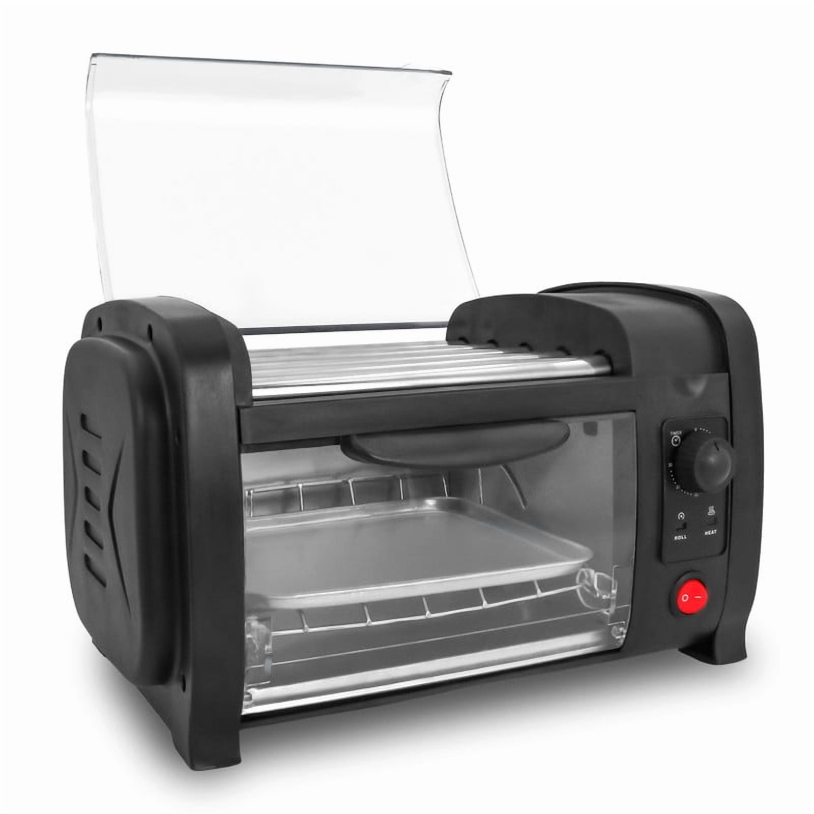 Elite Cuisine EHD155 Hot Dog Roller and Toaster Oven