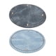 thumbnail image 4 of Bolsa de mezclilla redonda Parte inferior Parte inferior Insertar Accesorios de Light Denim Blue Zulema Inserción de la parte inferior de la bolsa, 4 of 8