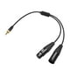 thumbnail image 4 of Cable de luz de etapa de 3.5 mm TRS al cable Hembra Macho 5 pin a Audio de Jack Stereo 3.5 mm TRS masculino a hembra masculina, 4 of 10