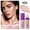 02#Pink Champagne, variant on Julystar Body & Face Highlighter Powder, Sponge-Tip Loose Shimmer Powder, Multi-Use Glitter Highlight for Face, Collarbone & Body