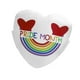 thumbnail image 5 of Disfraz de corazón arcoíris, ropa cómoda para disfrazarse en fiestas de carnaval, mujeres y hombres. Estilo C, 5 of 8