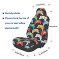 Matuu Retro Video Game for Car Seat Covers Car Seat Protector for Cars