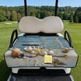 thumbnail image 2 of Pzuqiu Golf Cart Seat Covers Pockets With Pockets, Compatible with Golf Club Outdoor Quilted Golf Cart Seat Covers(Starfish and Conch Pattern), 2 of 9