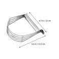 Blenders Metal Flour Mixer Pastry Blender and Potato Masher Baking