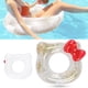 thumbnail image 4 of Anillo de tubo de natación con forma de gato y lazo rojo con lentejuelas, anillos salvavidas para axilas, círculo flotante para niña y bebé, forma bonita de 60cm YUNYI BRAND  Deportes, 4 of 8