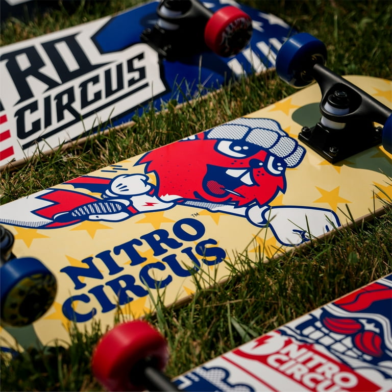 Free Shipping! Nitro Circus Hyper 9-Ply Maple Skateboard