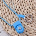 thumbnail image 3 of CIMAXIC Dual Use Detachable Rotary Buckle Long Lanyard Mobile Phone Shell Rope(Sky-blue),18.9"X0.94"X0.28", 3 of 5