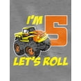 thumbnail image 2 of 5th Birthday Truck Theme Tstars T-Shirt - Perfect Gift for 5 Year Old Boys - Kids' Fun Themed Birthday Apparel - Unique Truck Design Tee for Five Year Old Celebrations, 2 of 6
