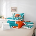 thumbnail image 6 of jejeloiu Rugby Game Gaming 7-Piece Bedding Comforter Set,Football Sport Lover King Bedding Sets For Kids Reversible, 6 of 8