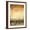 Brown Frame, variant on Art.com Sunset Windowpane II Art Print by Grace Popp, White Frame Wall Art, 17" x 21"